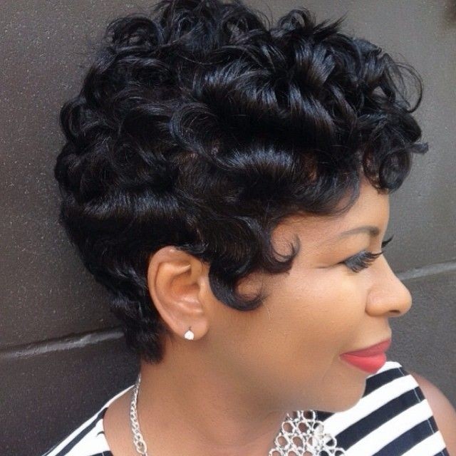 Stylish Short Haircuts for African American Women