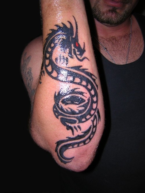 Tribal Dragon Tattoo Designs for Men ..