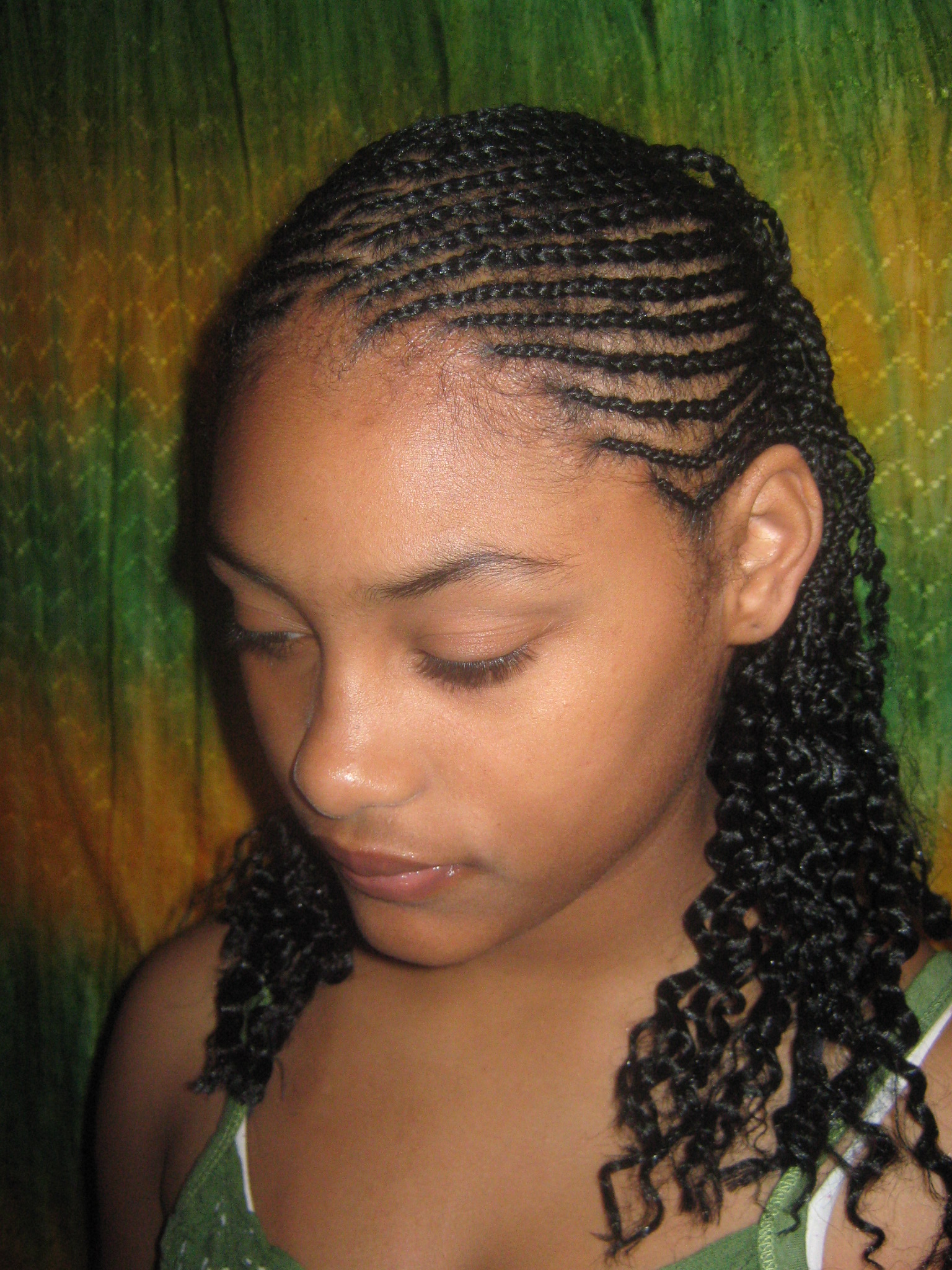 Two Layer Braids Hairstyles