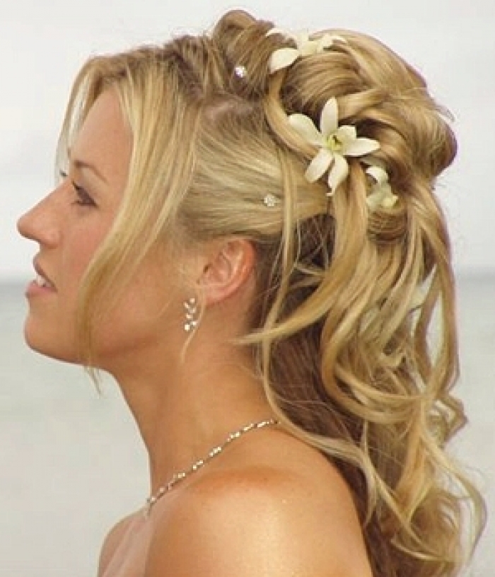 prom hairstyles for long hair down loose curls ...