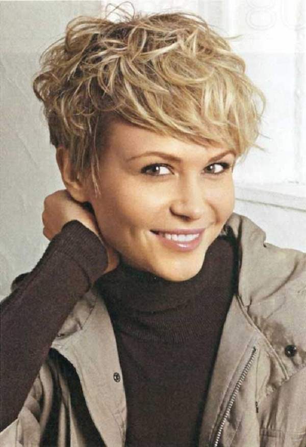 short haircuts for wavy hair and heart shaped faces ...
