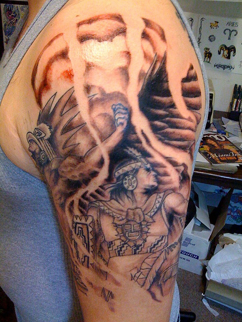 Aztec Tattoos for Men