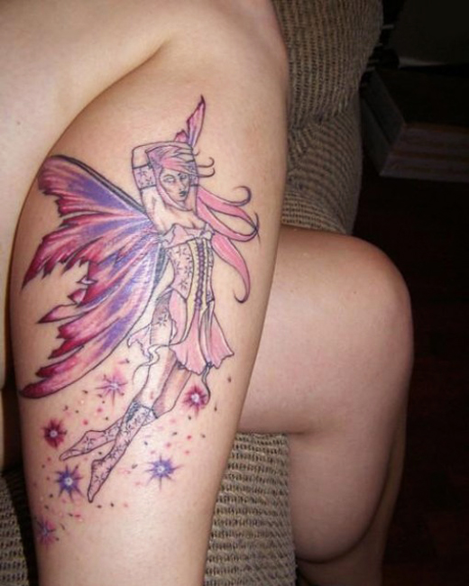 Beautiful Fairy Tattoo Ideas Gallery
