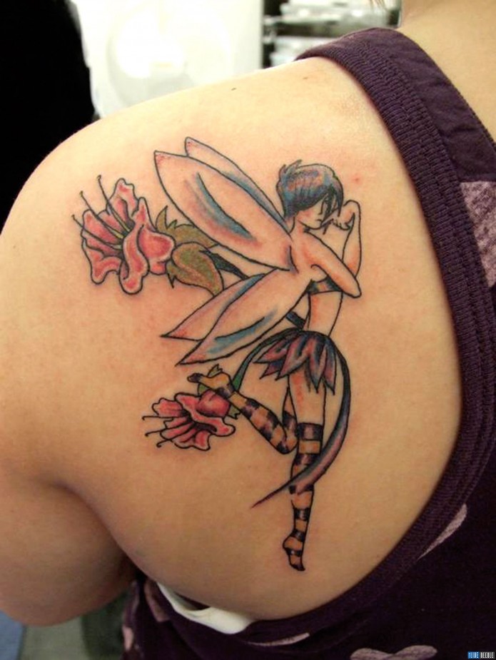 Fairy Tattoo Design Images...