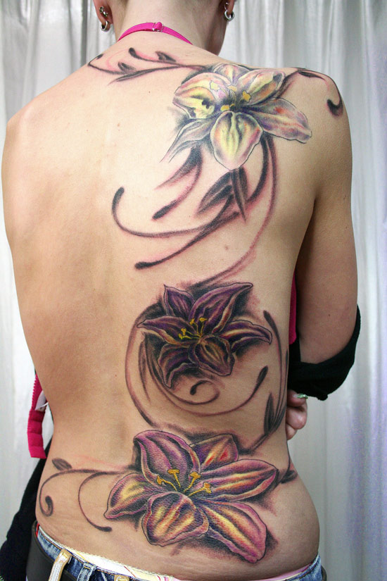 Flower Tattoo Designs Women