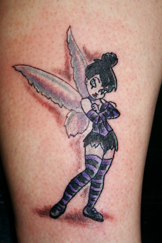Goth Fairy Tattoo