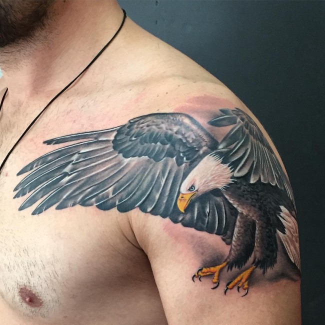 Inspiring Eagle Tattoo Designs and Meaning