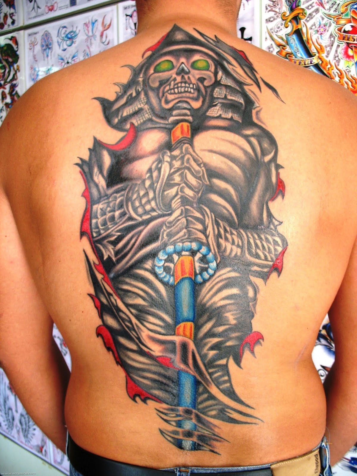 Japanese Samurai Tattoo Designs