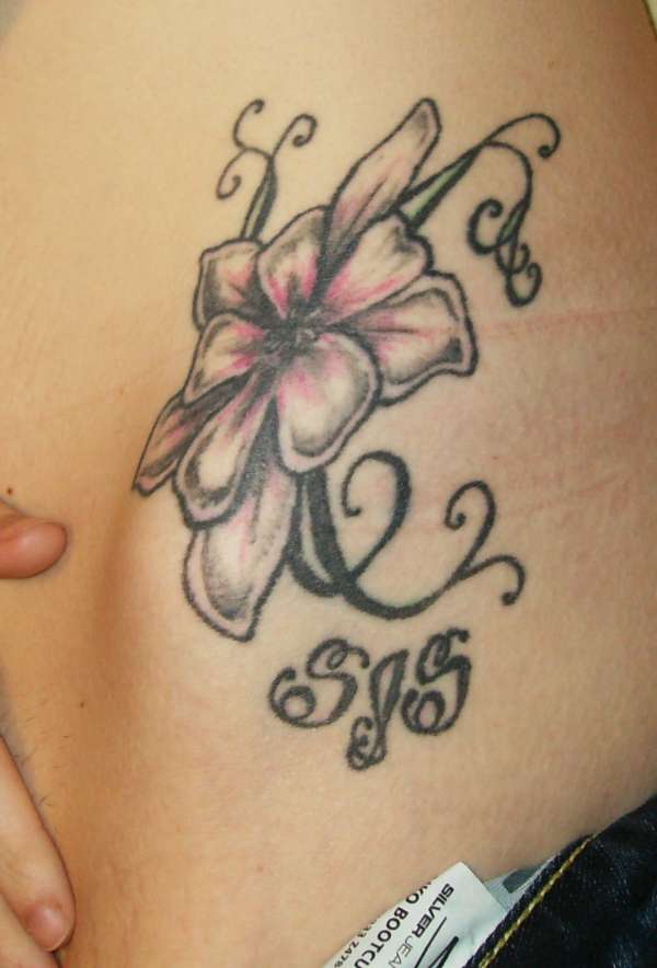 Jasmine Flower Tattoo Design