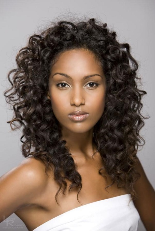 Long Hairstyles for Black Women Curly