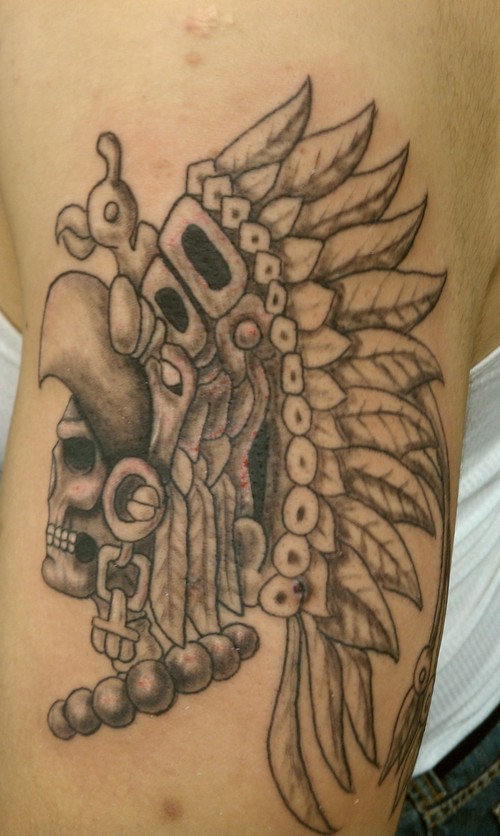 Mexican Aztec Tattoo Designs