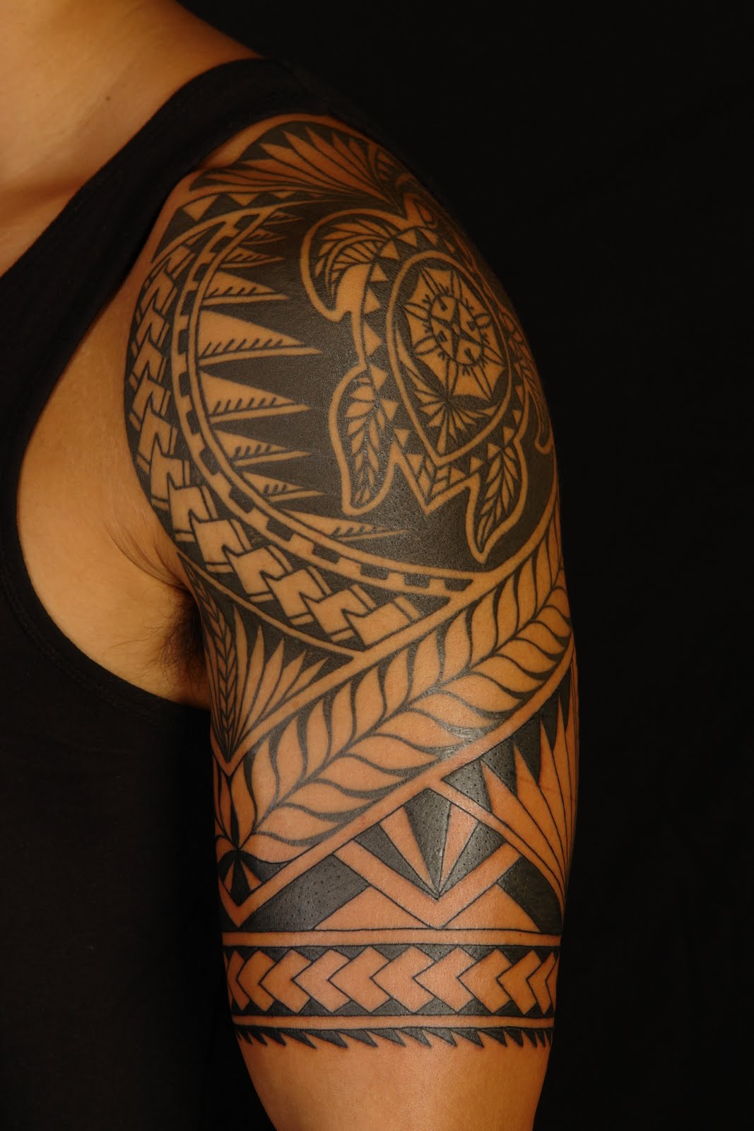 Polynesian Arm Tattoo Designs