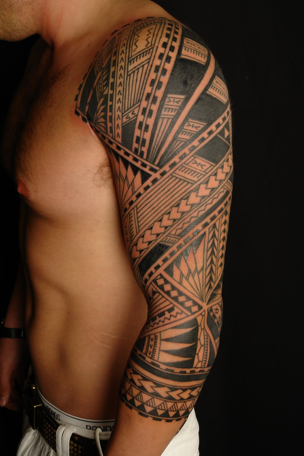 Polynesian Sleeve Tattoo Designs