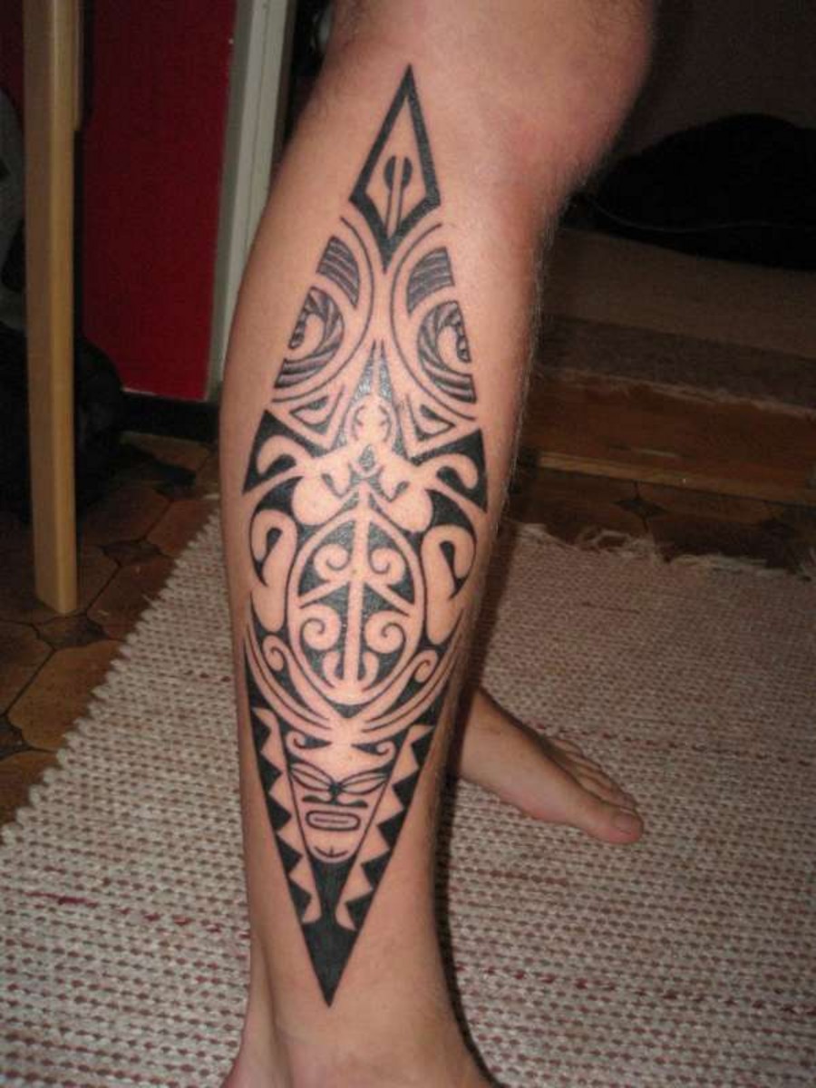 Polynesian Tribal Tattoo Designs..