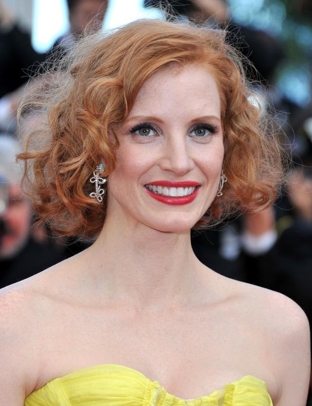 CANNES, FRANCE - MAY 16: Actress Jessica Chastain attend "The Tree Of Life" premiere during the 64th Annual Cannes Film Festival at Palais des Festivals on May 16, 2011 in Cannes, France. (Photo by Pascal Le Segretain/Getty Images)