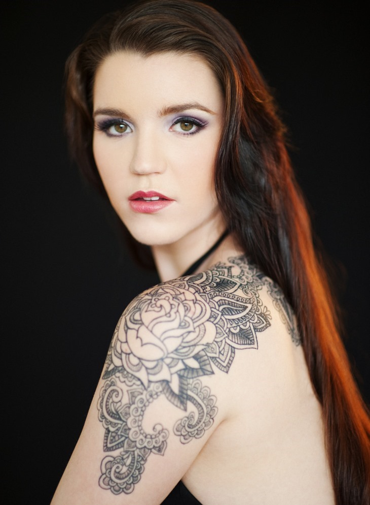 Shoulder Sleeve Tattoos Women