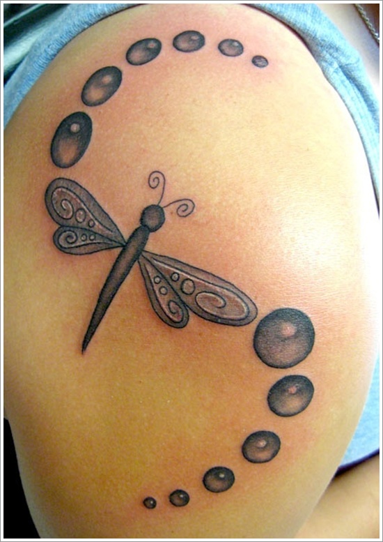 Simple Dragonfly Tattoo Designs