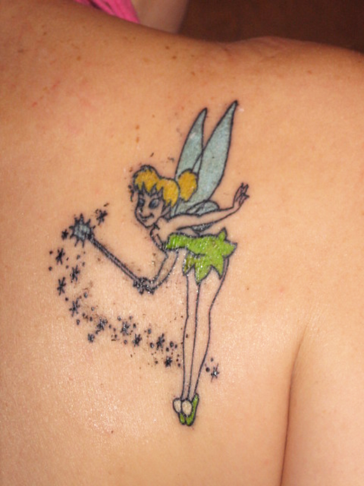 Tinkerbell Fairy Tattoo Design