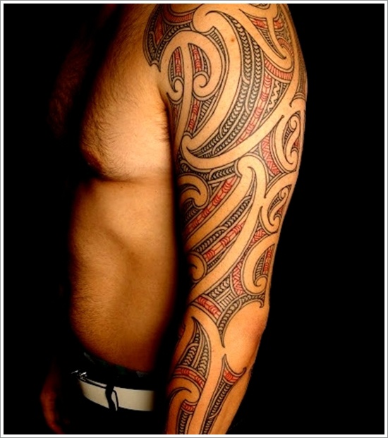 Unique Maori Tribal Tattoo Designs Images