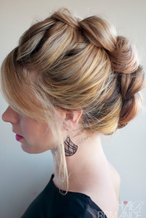 Updo Hairstyles with Braids