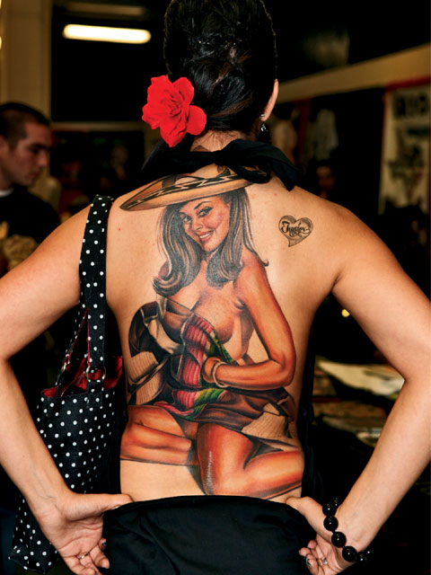 Upper Back Tattoos for Women