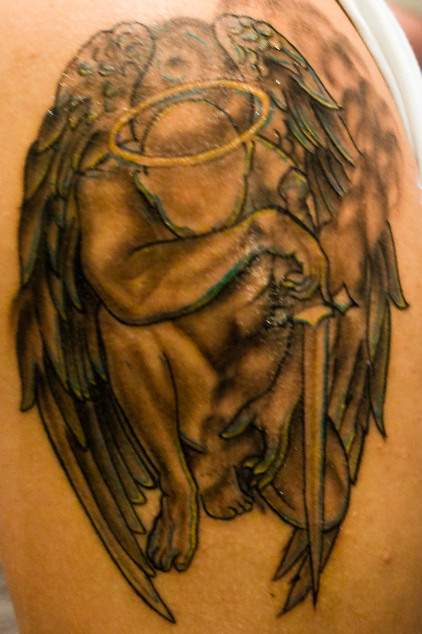 Weeping Angel Tattoo Designs