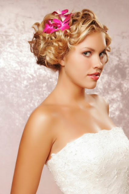 Wedding Bridesmaid Hairstyle Short Hair