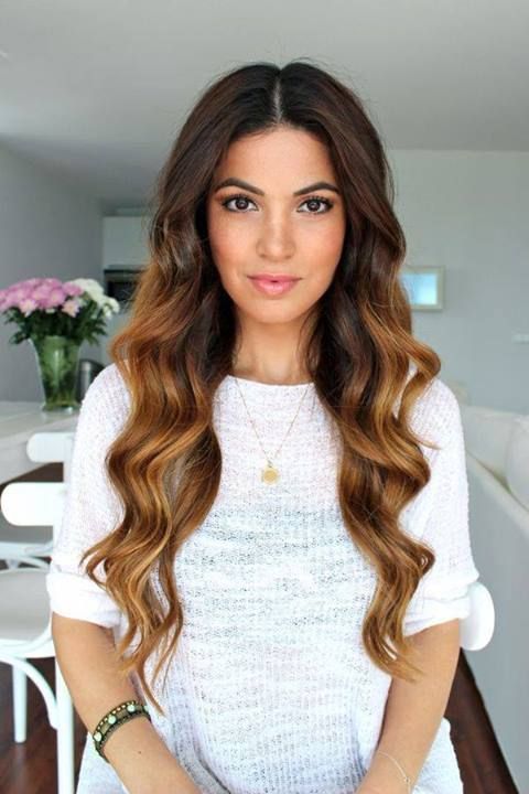 long wavy hairstyle for women