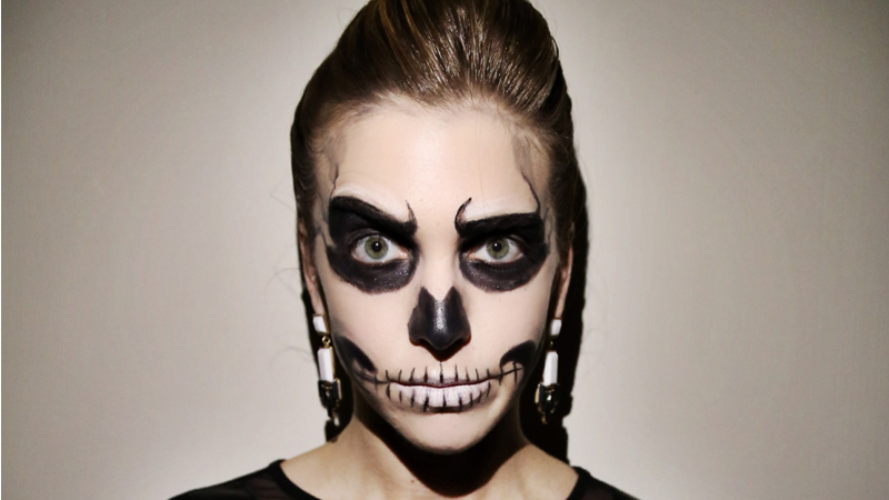 Last-Minute Halloween Makeup