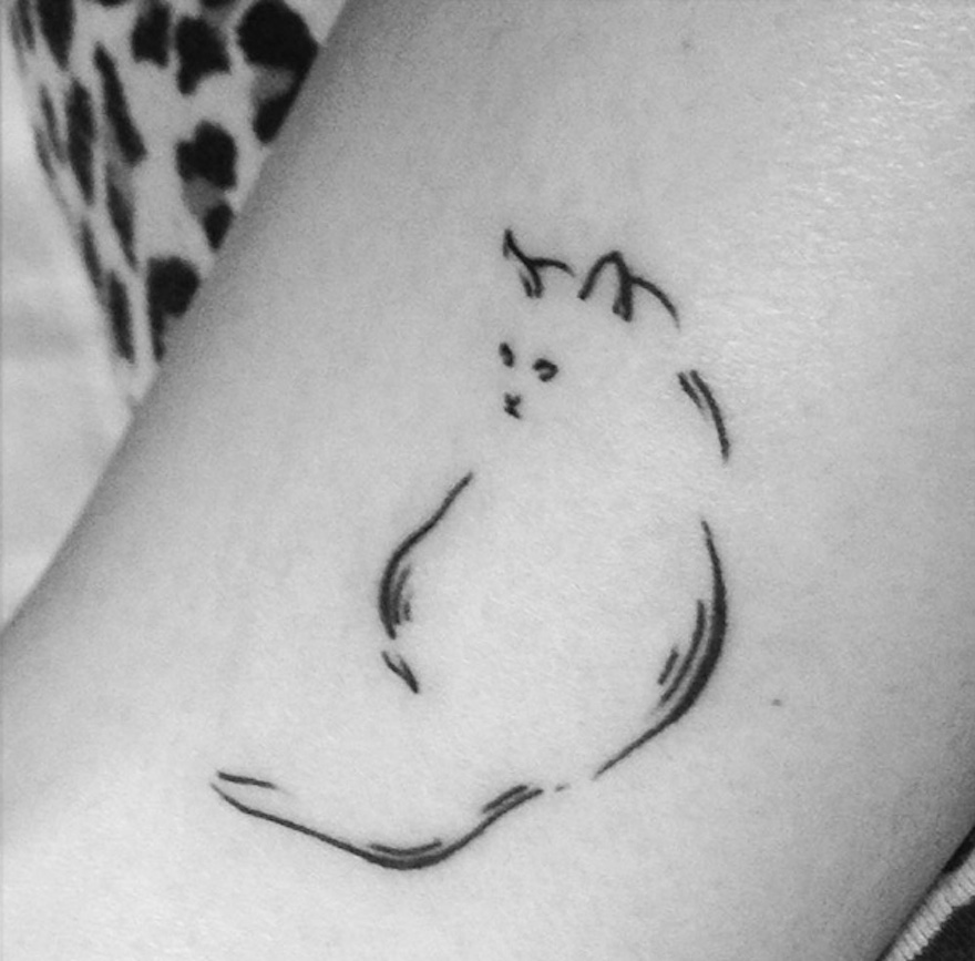 Tattoos For Cat Lovers