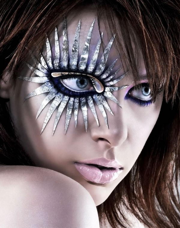 Cool Halloween Eye Makeup Ideas..