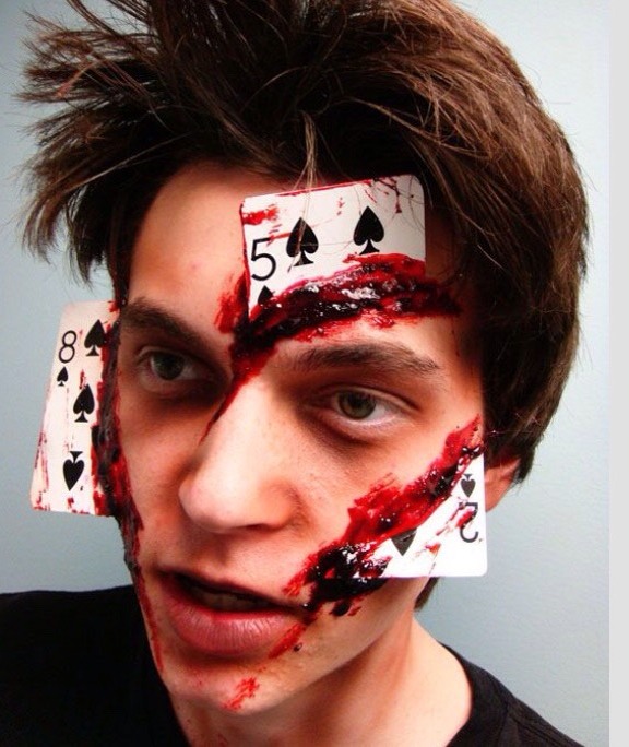 DIY Halloween Zombie Makeup