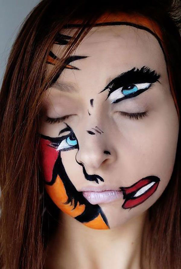 Disgusting and Scary Halloween Makeup