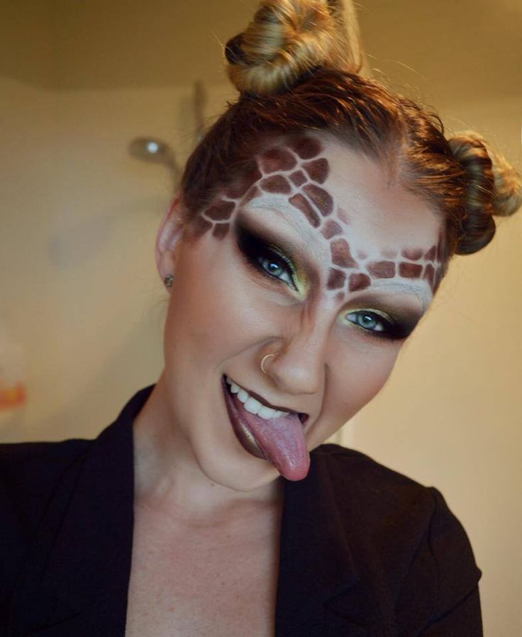 Giraffe Halloween Makeup