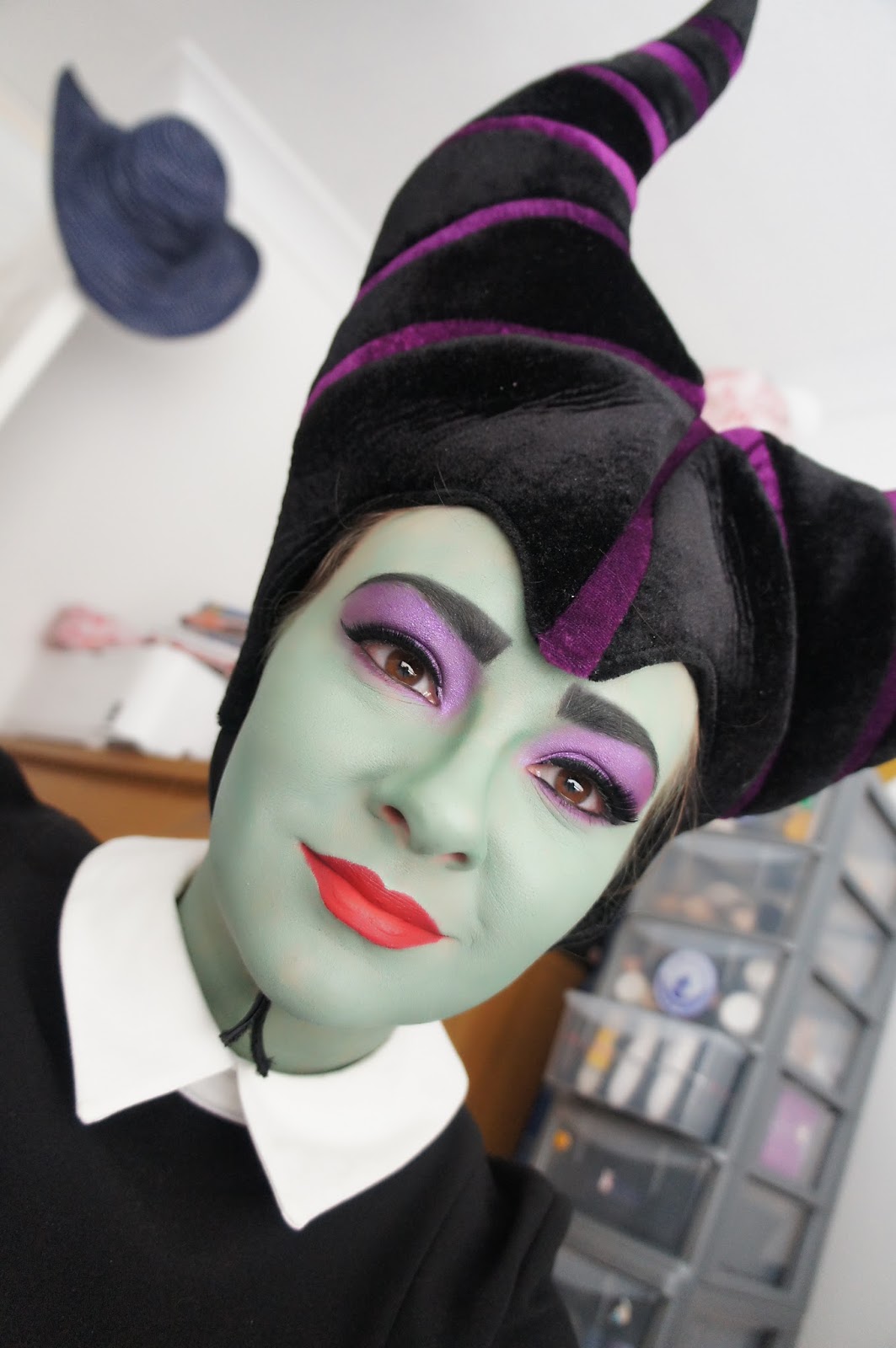 Halloween Makeup for Maleficent