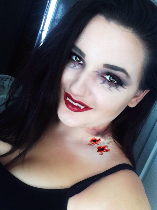 Halloween vampire makeup pictures