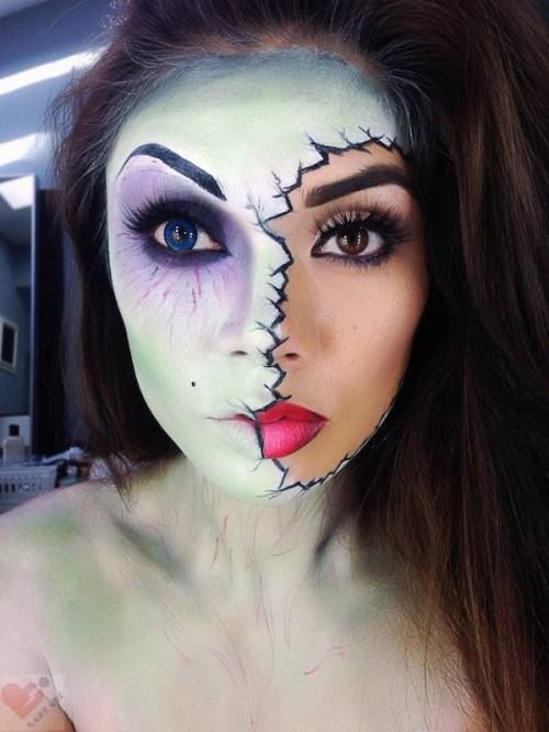 Holy Halloween makeup
