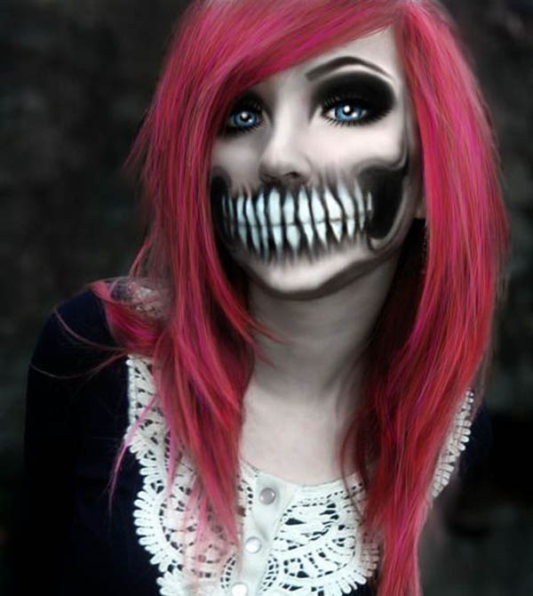 Scary Halloween Makeup Ideas ..