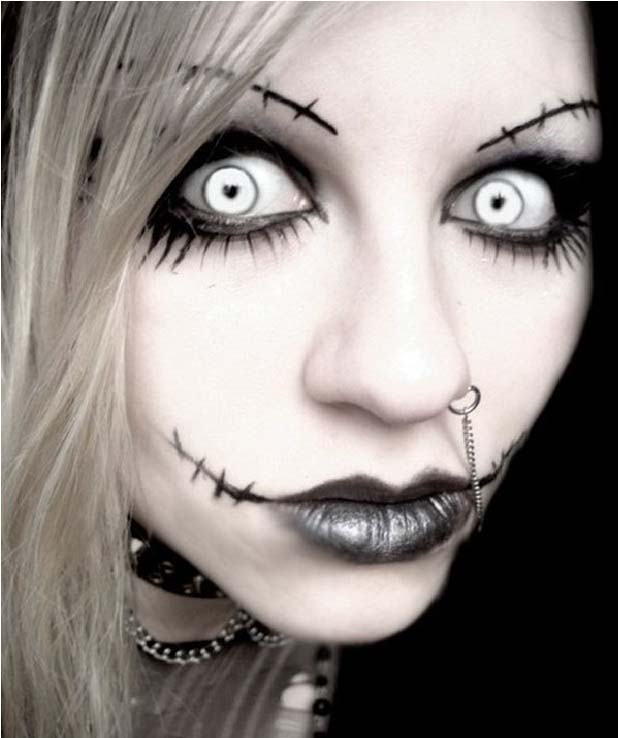 Scary Halloween Makeup Ideas....