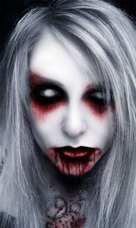 Vampire Halloween Make Up Looks