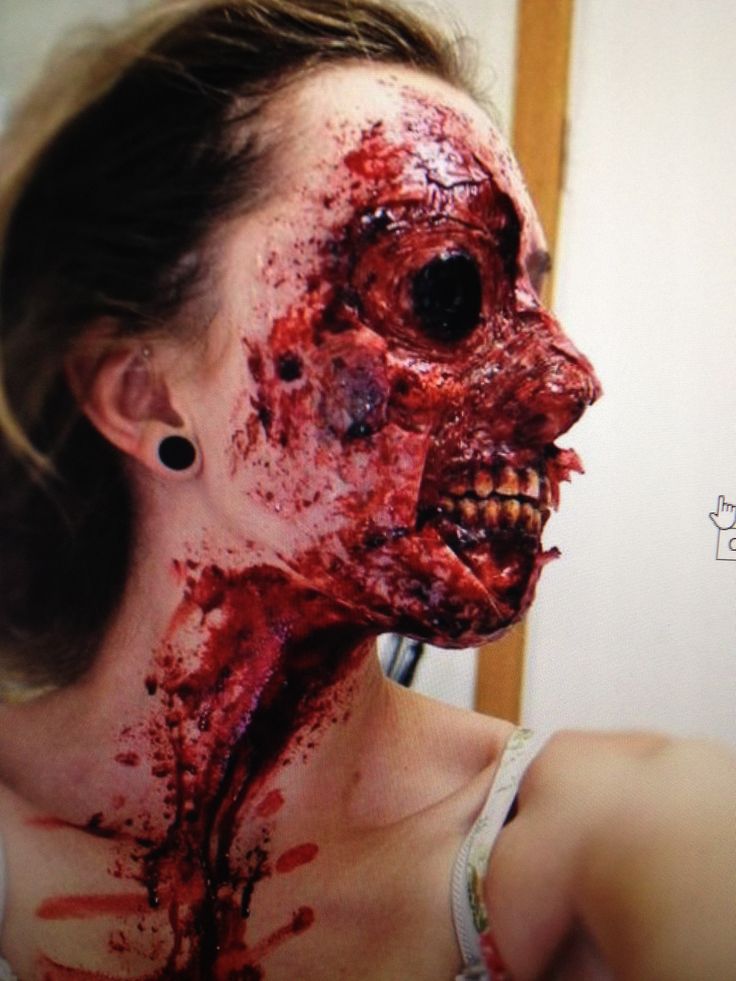 awesome zombie makeup