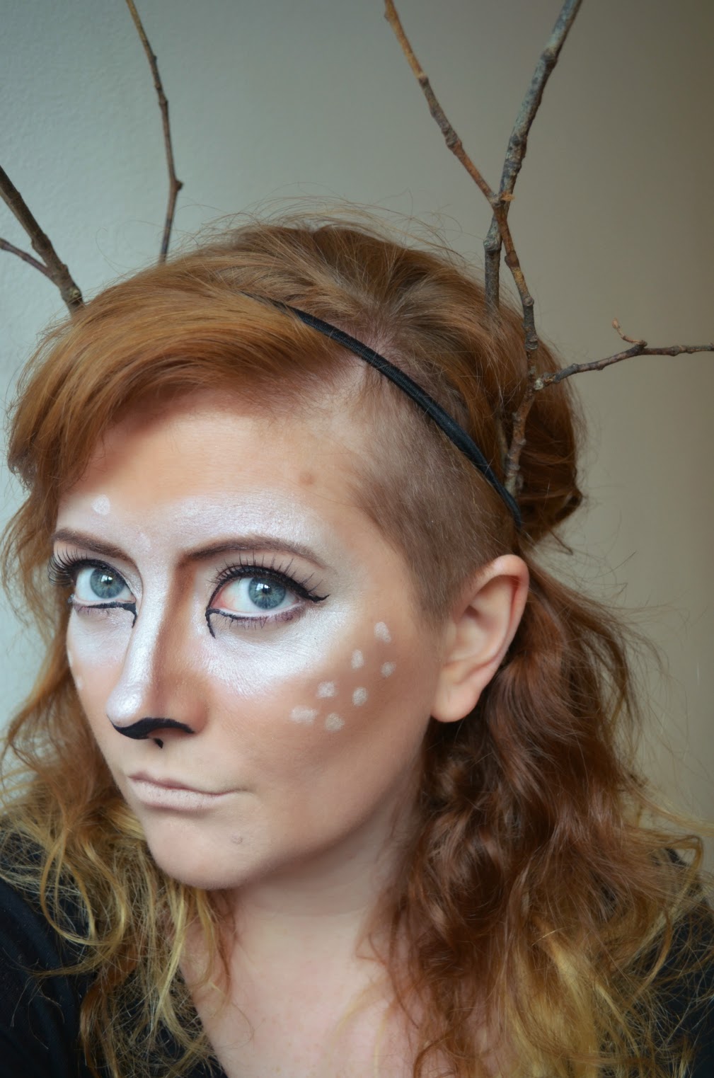 deer halloween makeup pics