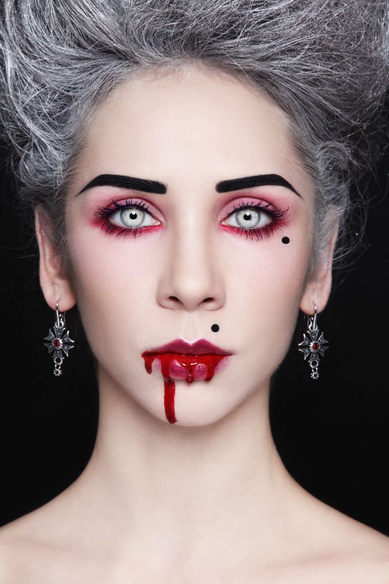 halloween vampire makeup