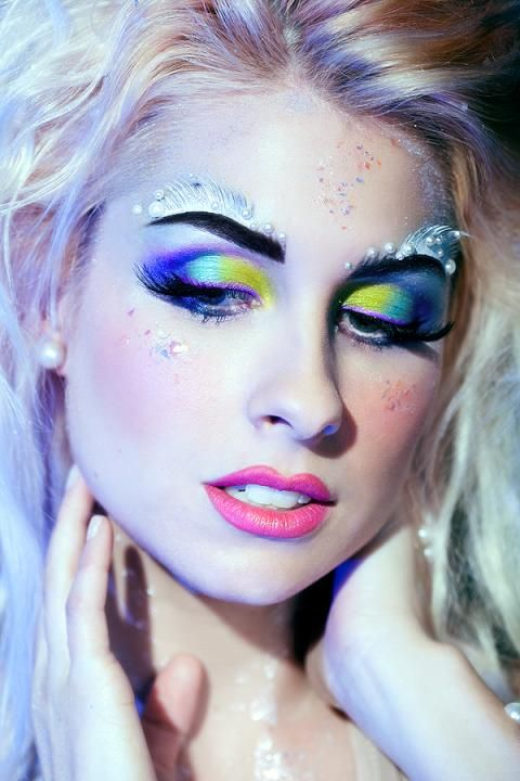 mermaid halloween makeup images