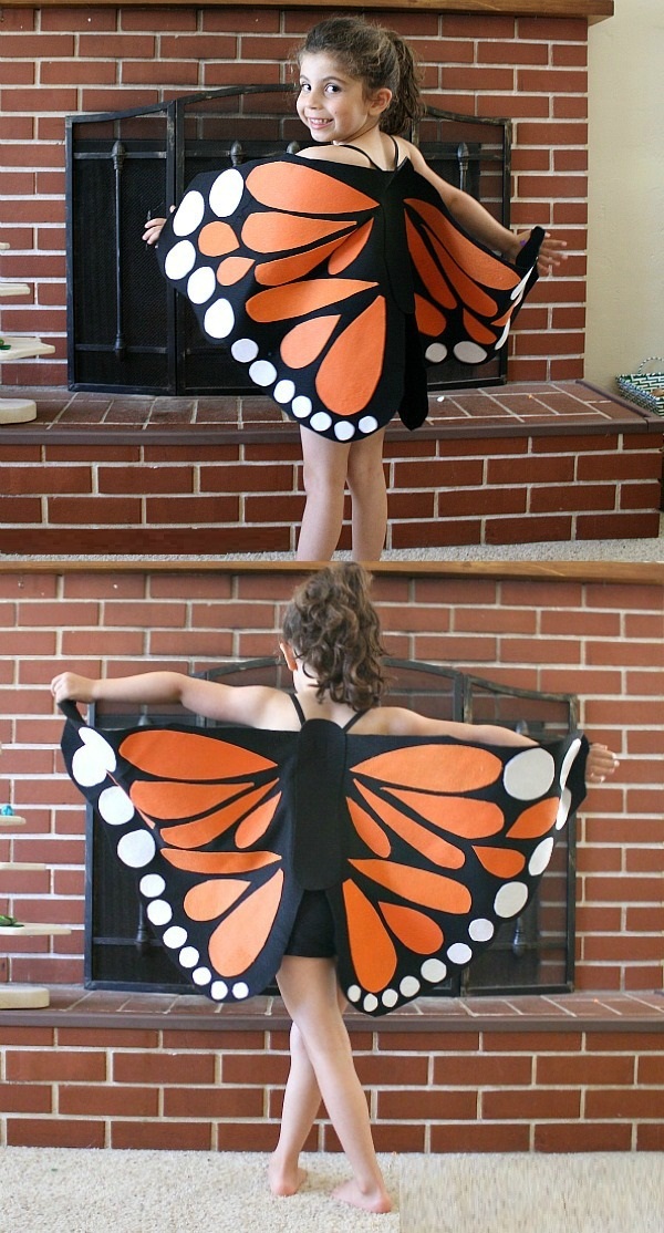 15 Felt Monarch Butterfly Wings