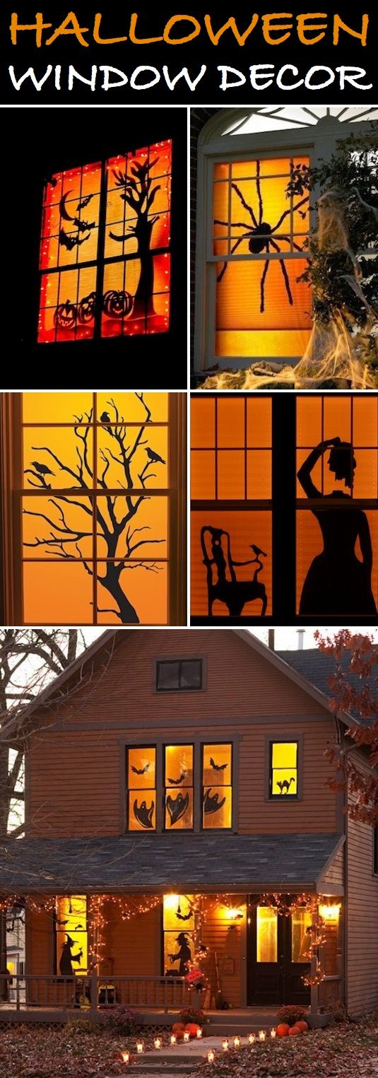 5 Decorate Windows With DIY Silhouettes
