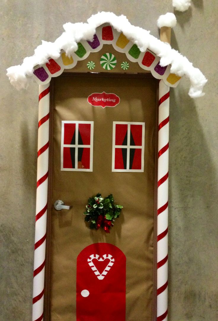 Christmas Door Decorating Ideas - The Xerxes