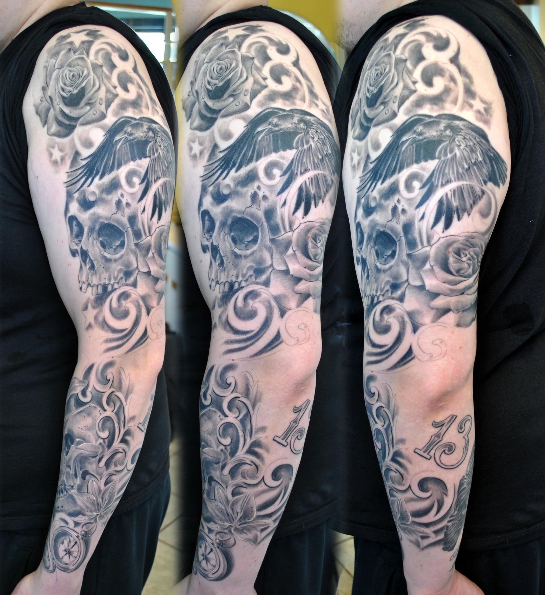 Awesome Sleeve Tattoo Design Ideas - Sleeve Tattoo Design 13